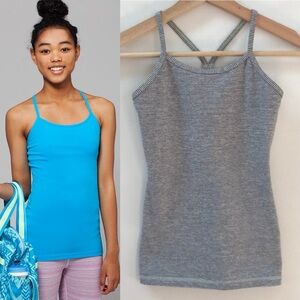 Ivivva by Lululemon Striped Tumblin’ Tank